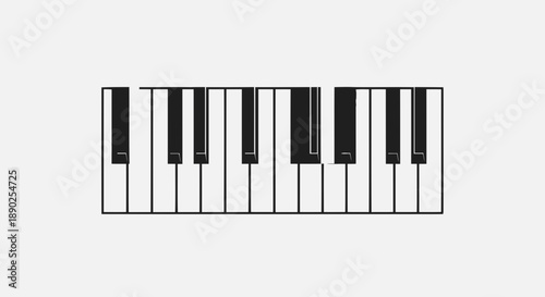 piano keyboard keys, musical instrument