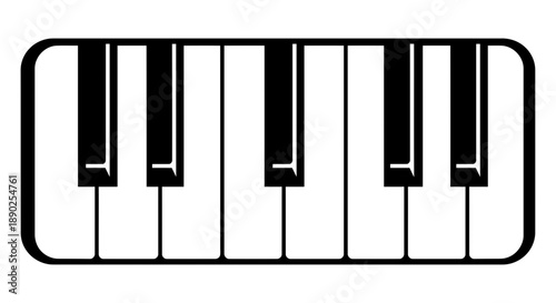 piano keyboard keys