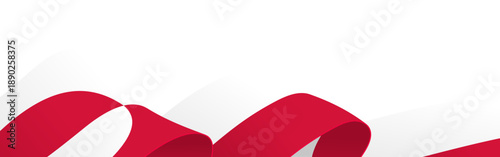 Greenland flag banner, Greenland background, flag border