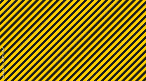 Бесшовный узор или текстура из желтых и черных полос. Фон, связанный с процессом строительства и безопасностью. Маркировка опасной зоны, линия, обозначающая опасность.