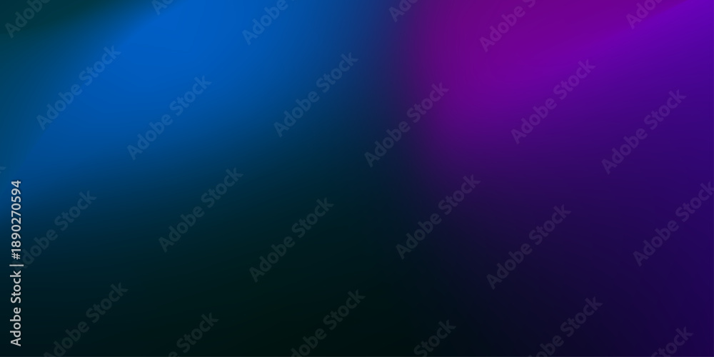 Obraz premium Dark grainy color gradient background, purple red orange blue black colors banner poster cover abstract design;. Defocused blue pink color gradient glow flecks bright abstract effect layer.