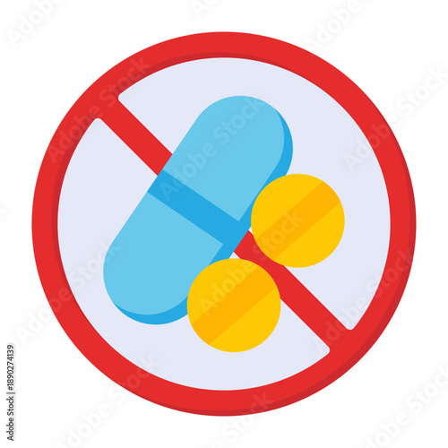 No Medicine Icon