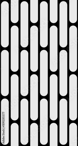 Langlochgitter, oblong grid