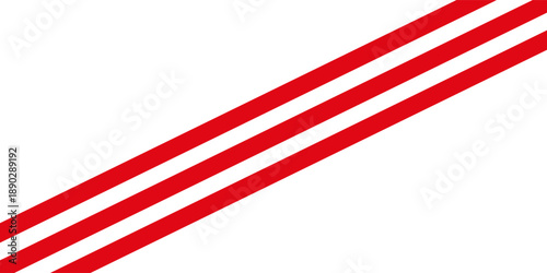 Vertical red and white stripes background. Seamless and repeating pattern.