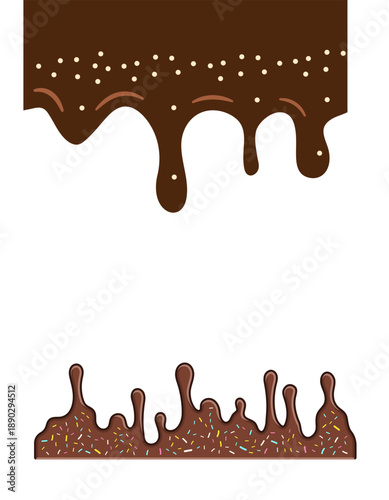 An abstract brown packaging wave for elegant design