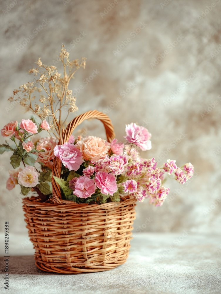 Obraz premium Pink and White Bouquet