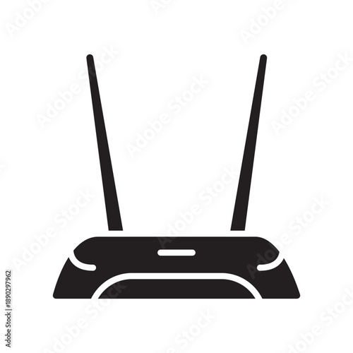 router black line icon.