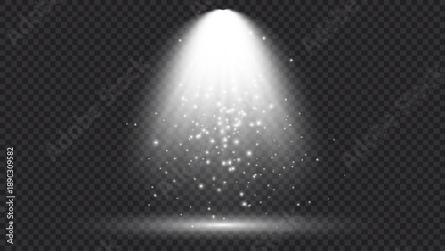 Lighting with spotlight illumination effects