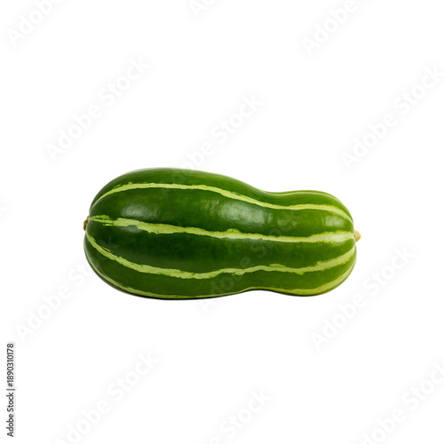 Fresh Green Cucumber on White Background, Studio Shot, High Quality Stock Video