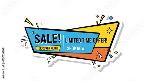 Special Limited Time Offer Sale Banner for Your Business Promotions and Marketing Campaigns