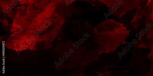 Red granite old vintage retro red background texture, black dark red burgundy wine magenta maroon plum watercolor, colorful red watercolor paint paper background texture.