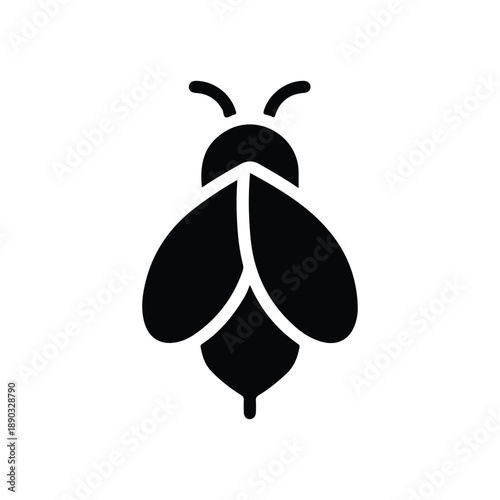 Bee icon, apiary, animal, wings, fly, honey