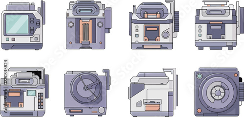 camera printer gadget set