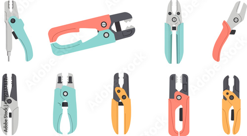 tool clamp pliers cutters set