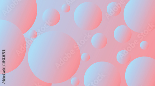 A vibrant and serene background with pastel-colored bubbles floating gently