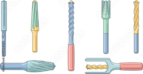 machine tool drill bits and cutters