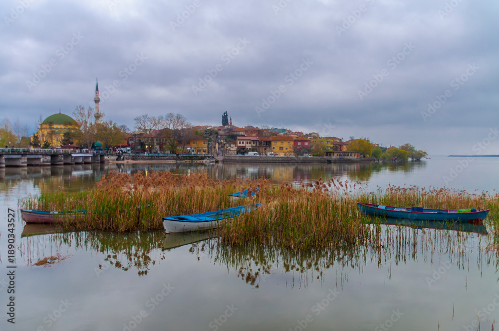 Obraz premium The Golyazi Village view in Bursa City of Turkey