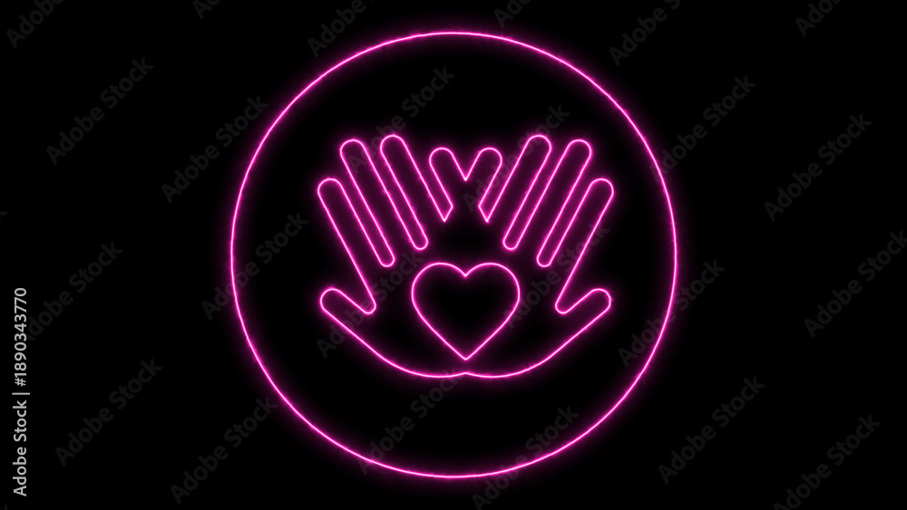 Obraz premium A black hand vector illustration set featuring a peace sign symbol and finger gesture concept for a web business logo or internet button design icon