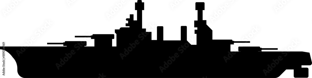 Fototapeta premium Military war ships icons set. Warship military ships and naval vessels vector image collection