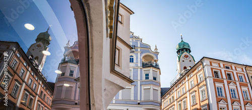 old town of Rosenheim - bavaria