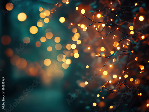 Soft Glowing Bokeh Lights in Pastel Tones