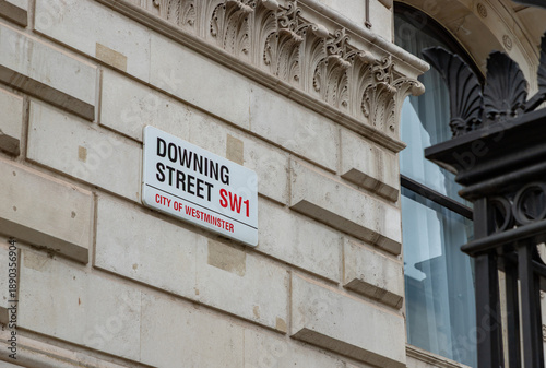 Downing Street Sign