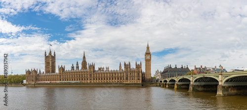 Картината върху платно Westminster Landmarks