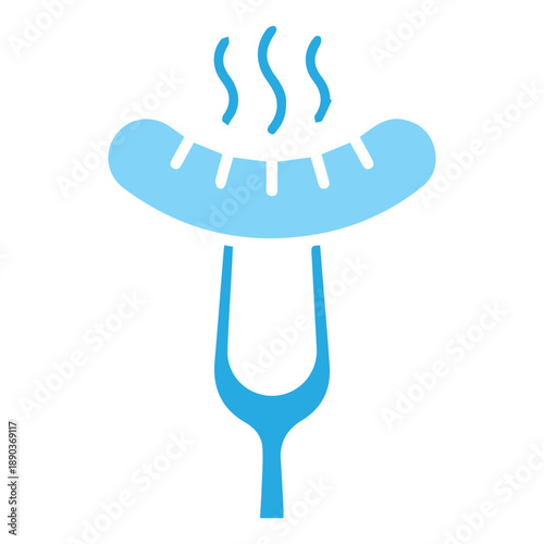 Steaming Sausage Icon