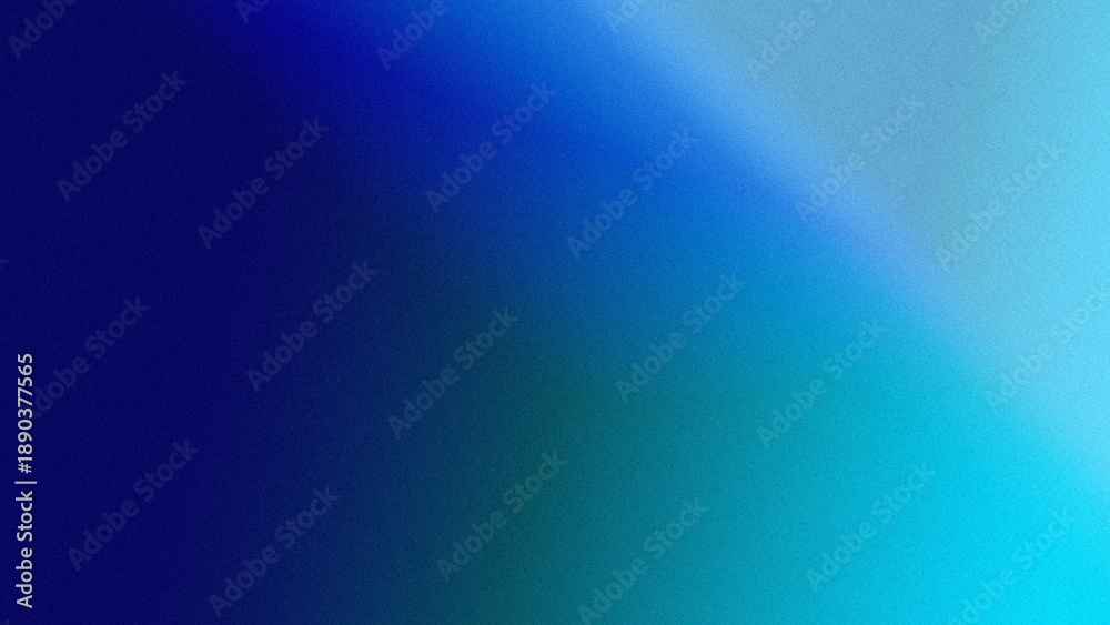 Obraz premium A smooth gradient transition from deep indigo to bright teal background.