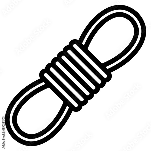 Rope icon vector illustration	