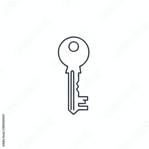 Simple Key Icon