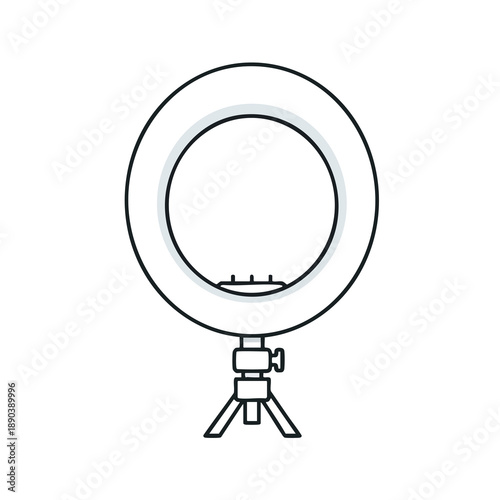 Ring Light on Tripod for Professional Photography