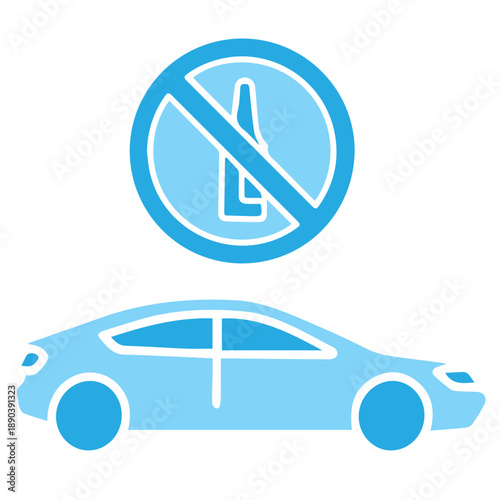 Sober Driving Icon