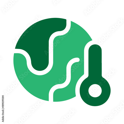 Global Warming Earth Icon