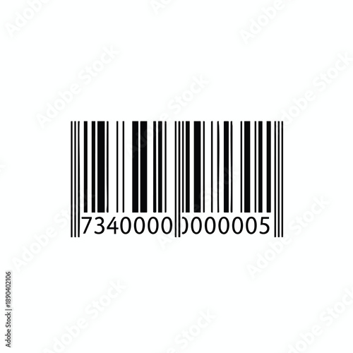 Universal Product Code Barcode Illustration