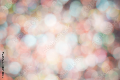 Foto Pastel Bokeh Lights Background with Soft Glow and Blur