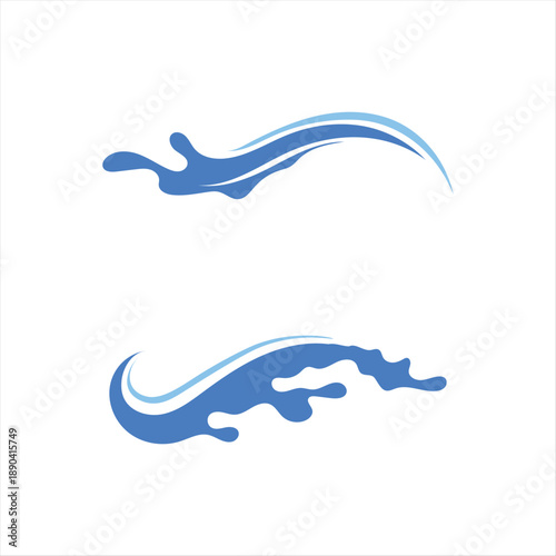 Water drop Logo Template vector