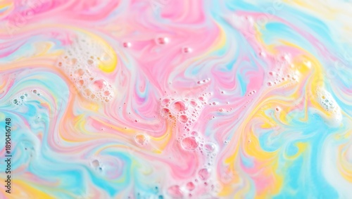 Abstract watercolor painting with soft pastel colors and flowing organic shapes creating a dreamy artistic background texture