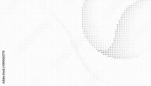 Curved star halftone pattern abstract background, Rounded star halftone abstract graphic design