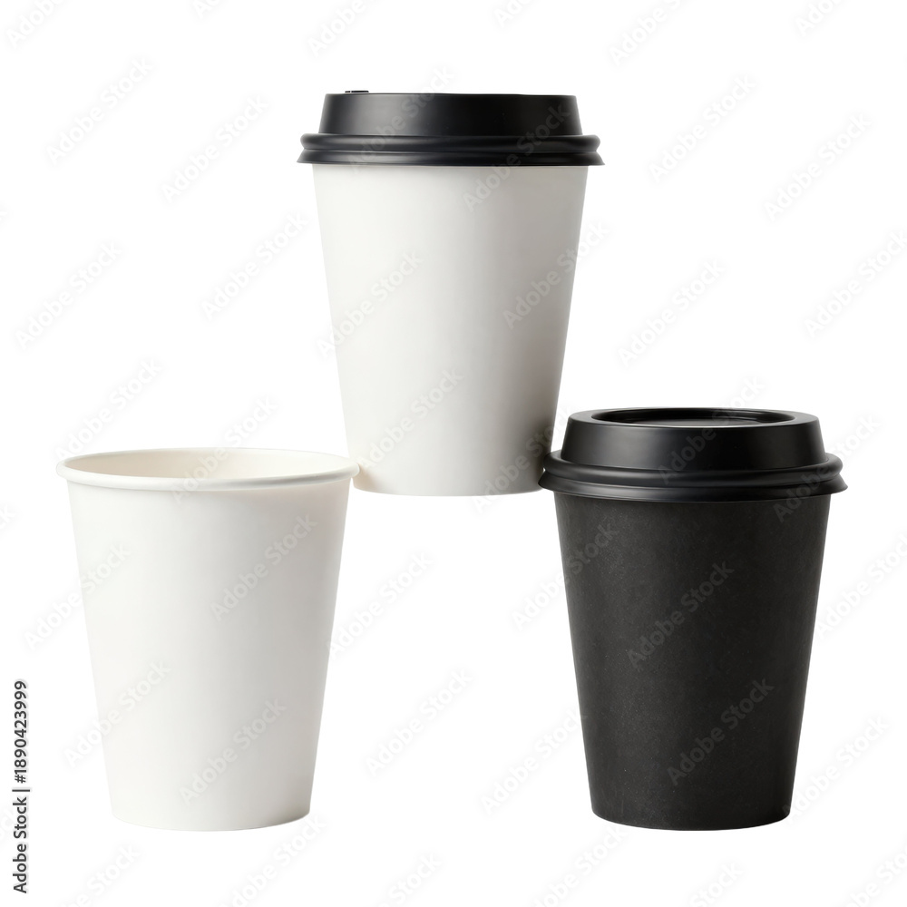 custom made wallpaper toronto digitalSelecting coffee cups minimalistic studio product photography top view beverage concept elegant simplicity