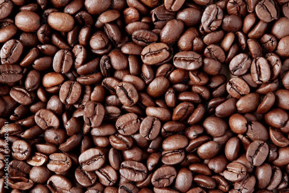 Fototapeta premium Roasted coffee beans