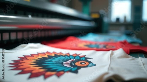 Video A person wearing a graphic t-shirt with an interesting design