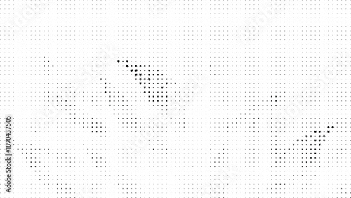 Black star dot abstract irregular pattern, Star dot organic halftone design