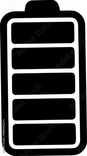 Battery icon, battery charging symbol, Collection of battery icons, Battery charge indicator.