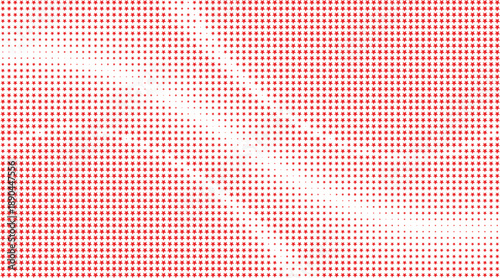 Red star halftone background illustration, Red star abstract halftone pattern