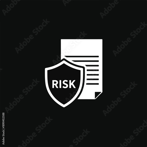 Risk Shield and Document Icon