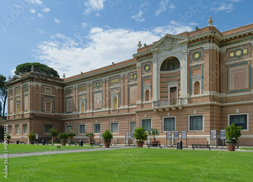 Obraz na płótnie Vatican Museum Courtyard, Rome, Lazio, Italy