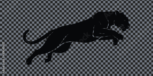 black panther vector