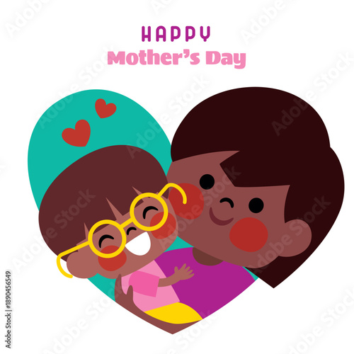 Cartoon Drawing For Mother's Day
