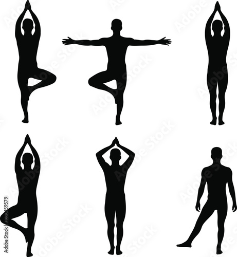 Tree Pose Icon